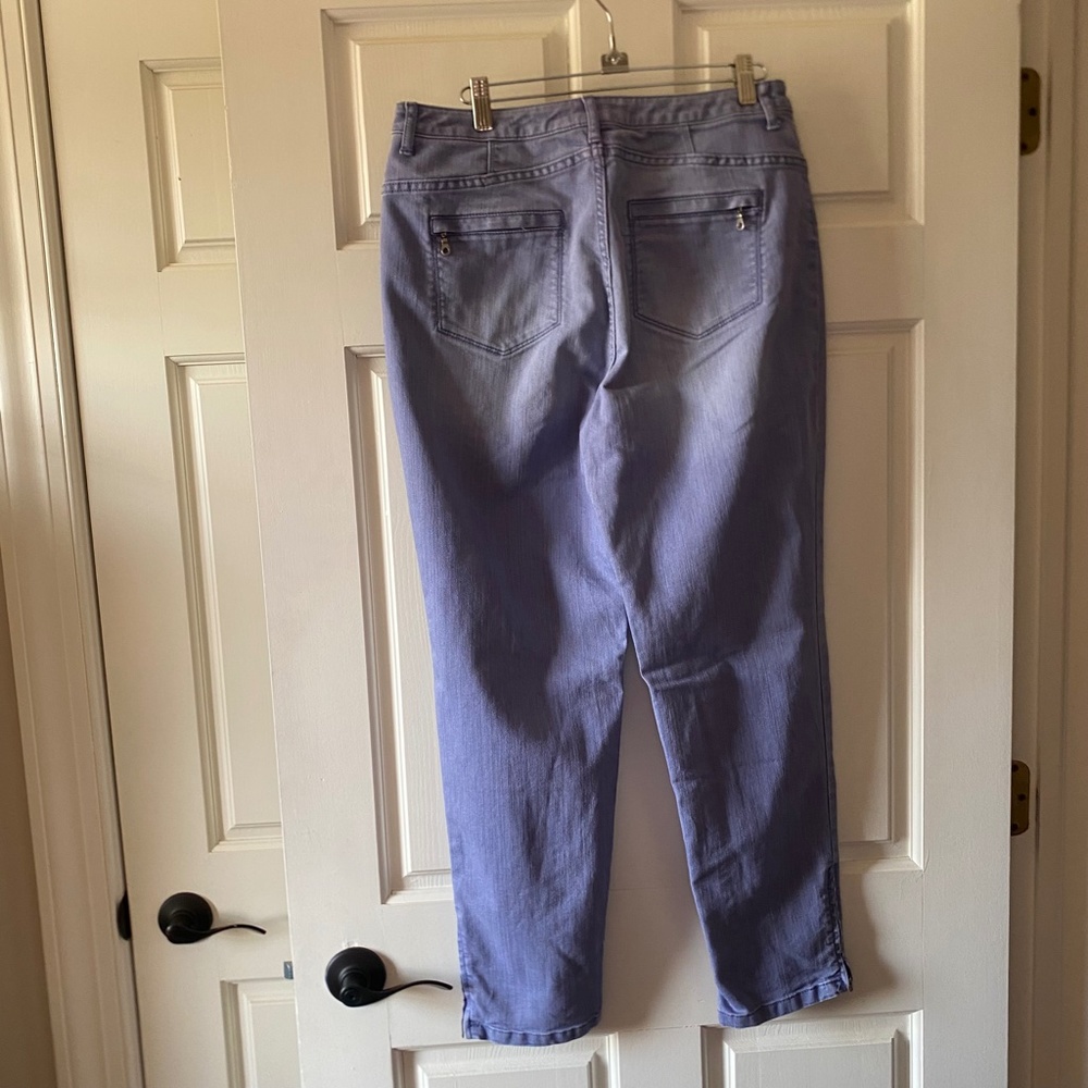 Chico's - Platinum Jeans - Light Purple - Size 10/M (Chico's 1.5) - Picture 5 of 7